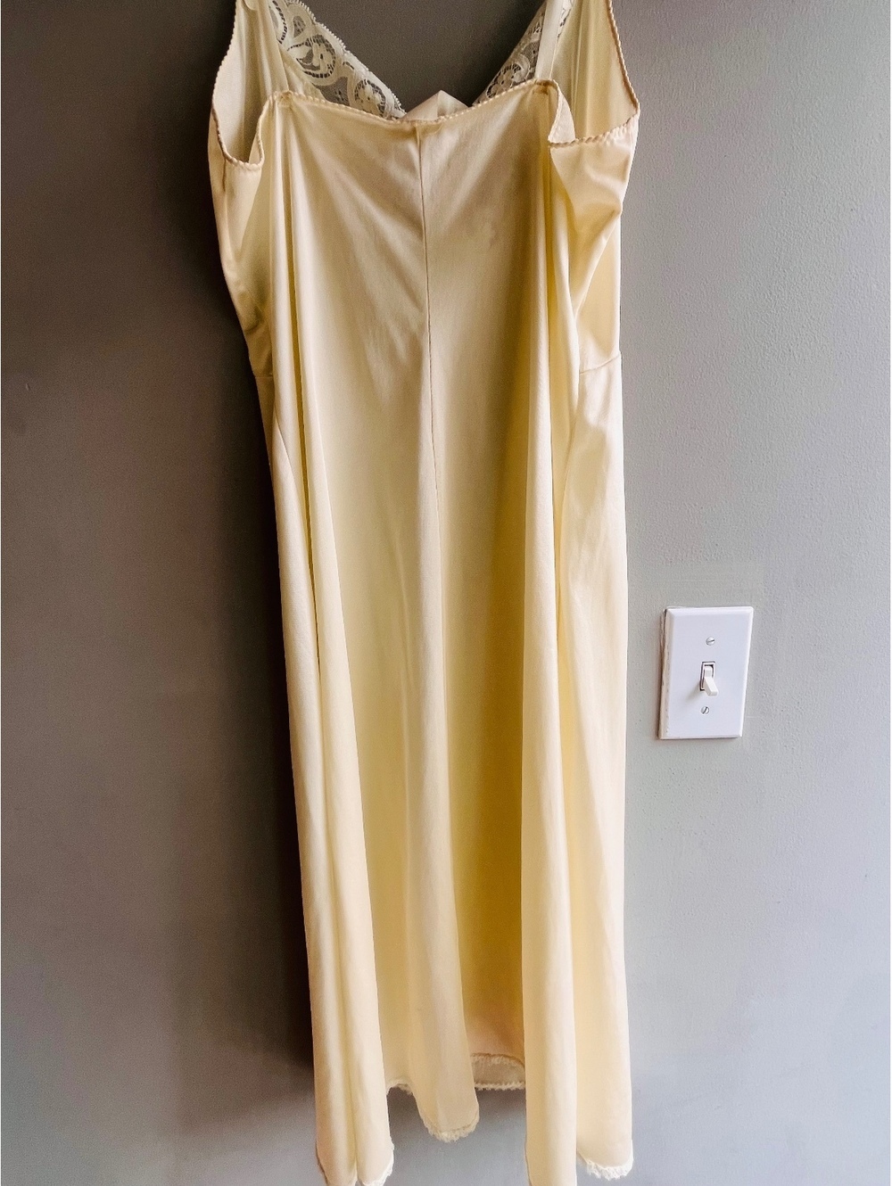 Vintage Lace Slip Or Slip Dress Size M/L Body Lite - Picture 5 of 9